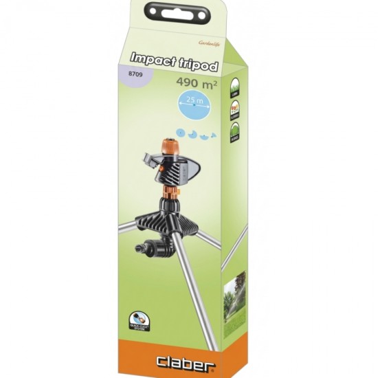 Claber 8709 25m 3 Ayaklı Sehbalı Pulsar Spring Claber 8709 25m 3 Ayaklı Sehbalı Pulsar Spring