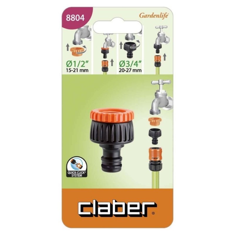 Claber 8804 1/2 Sulama Musluk Adaptörü