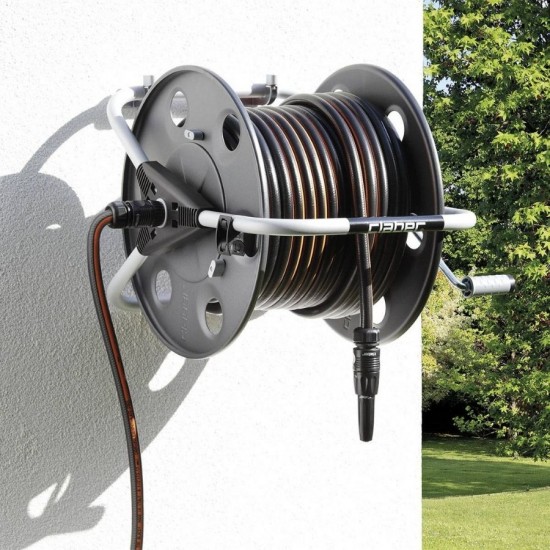 Claber 8890 40mt Metal Hortum Makarası