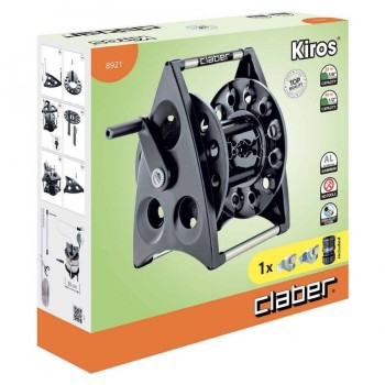 Claber 8921 40mt KIROS Alüminyum Hortum Makarası