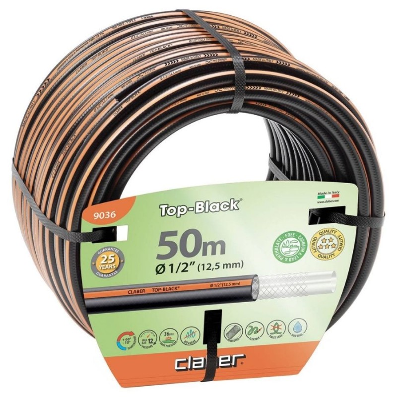 Claber 9036 Top Black 50m Hortum