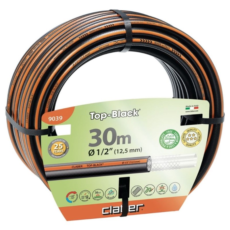 Claber 9039 Top Black 30m Hortum