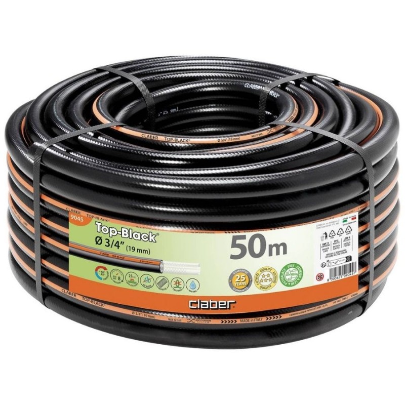 Claber 9045 Top Black 3/4 50m Hortum
