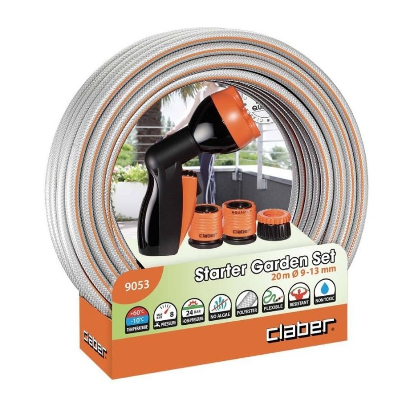 Claber 9053 20m Starter Garden Set Sulama Hortum Seti