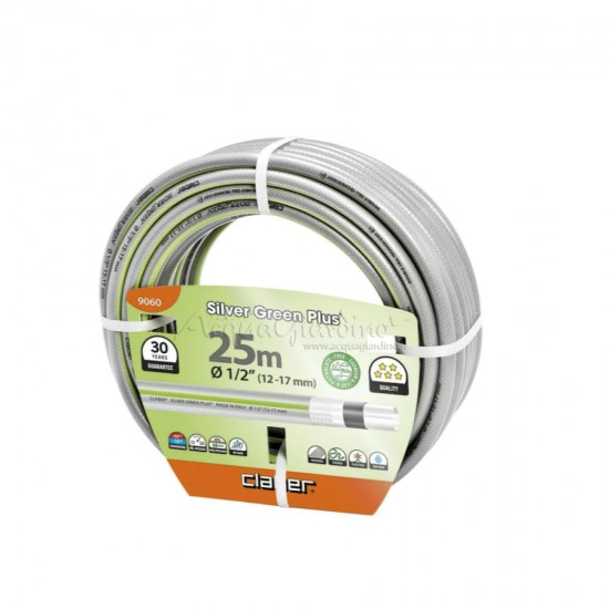 Claber 9060 1/2inc 25m Sılver Green Sulama Hortum