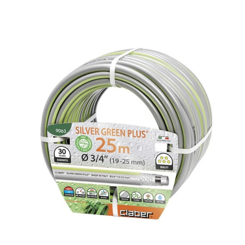 Claber 9063 25m Sılver Green Hortum