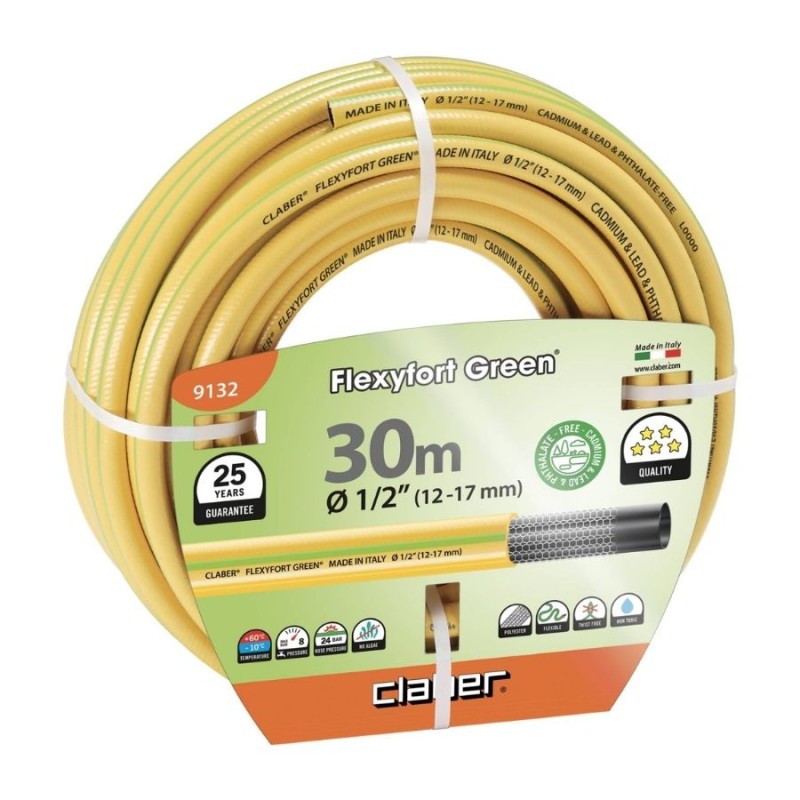 Claber 9132 FLEXYFORT 30m Hortum
