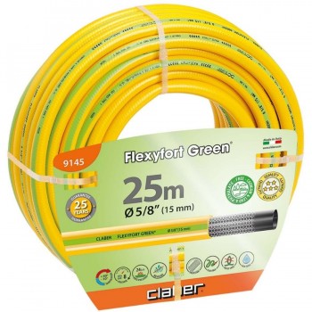 Claber 9145 Flexyfort 5/8inc 25mt Yeşil Sulama Hortumu