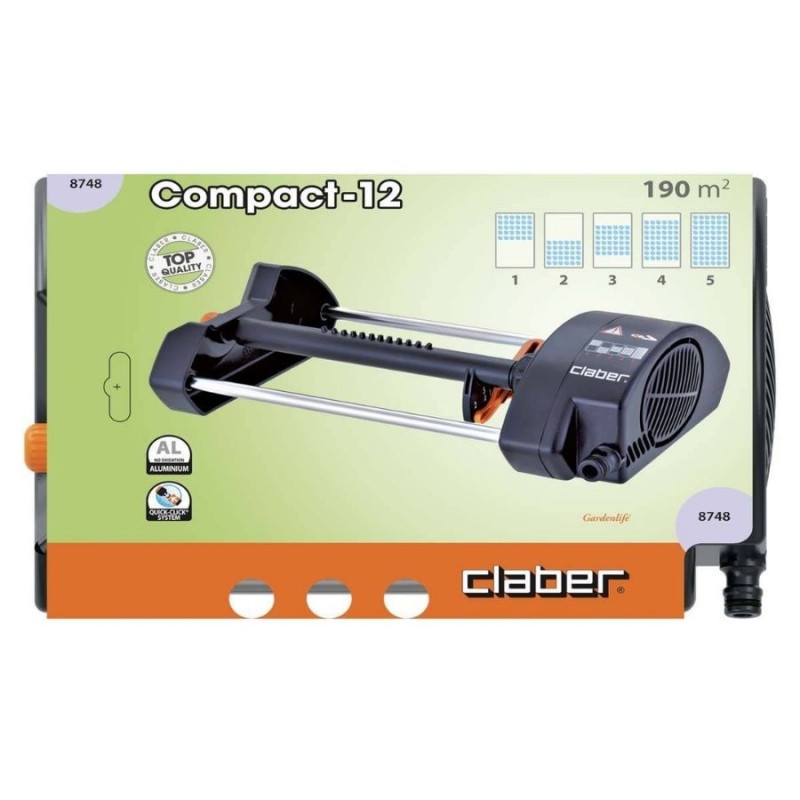 Claber Compact 12 192m² Osilatör Fıskiye