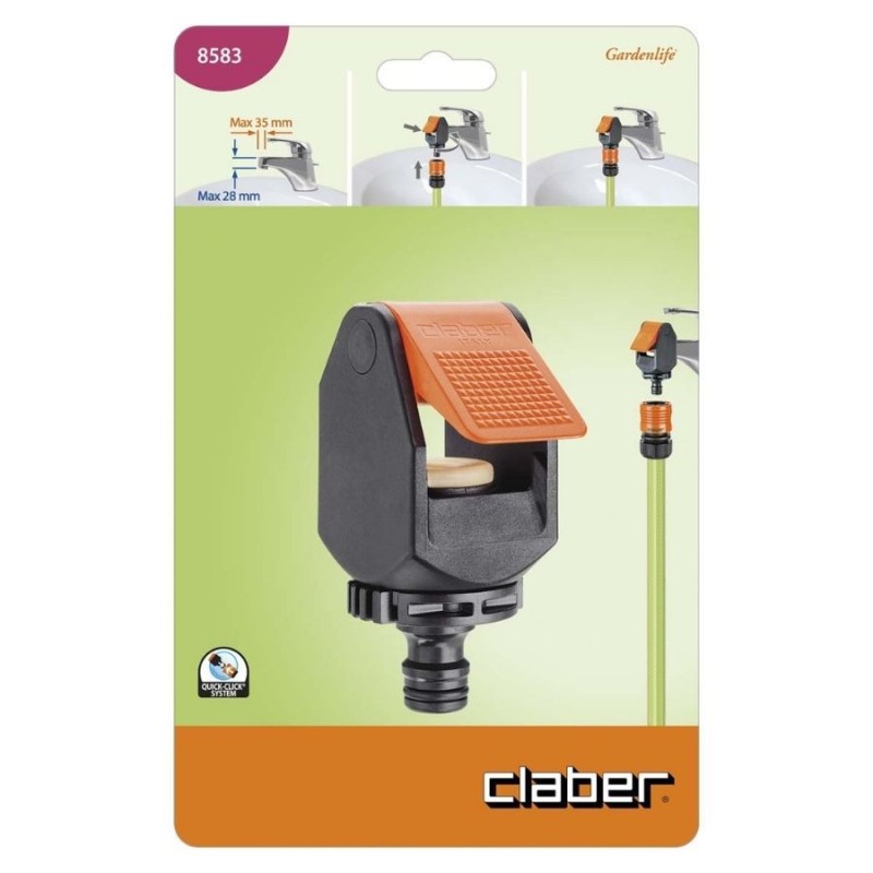 Claber Koala Universal Sulama Musluk Adaptör Claber Koala Universal Sulama Musluk Adaptör
