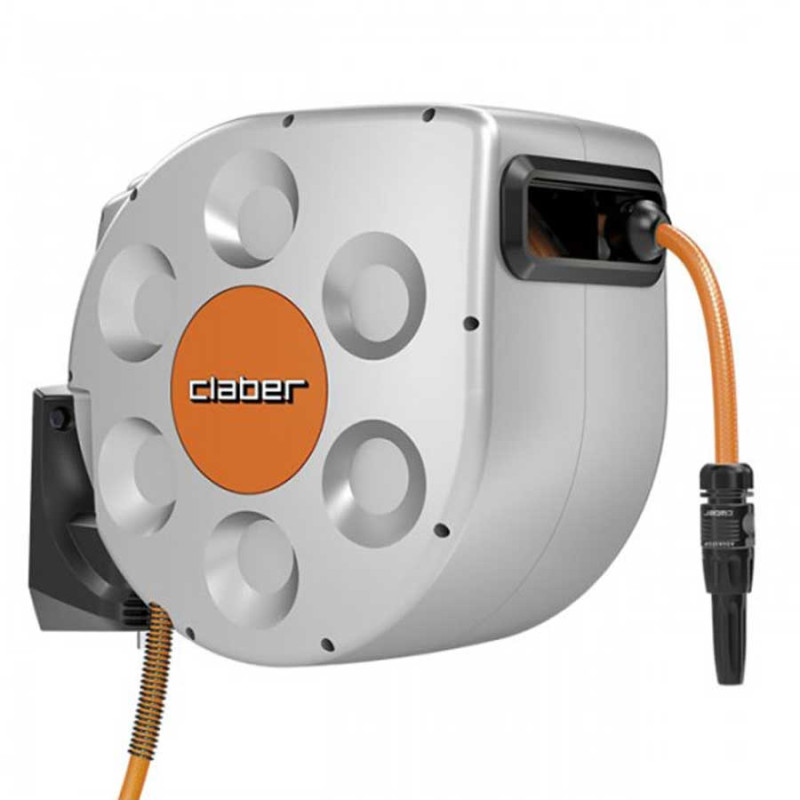 Claber RETOROLL EVOLUTION 30mt Otomatik Sarmalı Hortum Seti