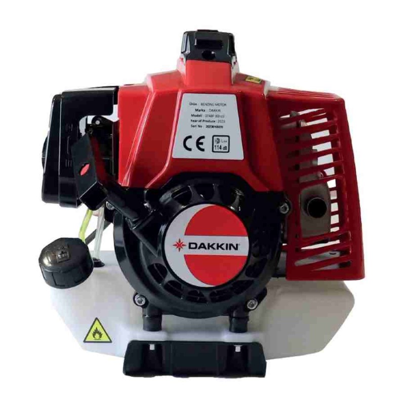 DAKKIN 1E48F 2.9hp 2.1kW 63.3cc 4.2kg Motorlu Tırpan 2T Benzinli Motor
