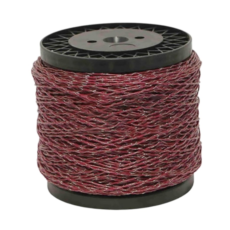 DAKKIN 2x0.3mm 500m Çift Krom Bordo Elektrikli Çit İpi