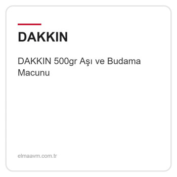 DAKKIN 500gr Aşı ve Budama Macunu