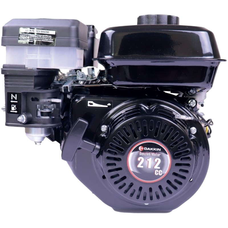 DAKKIN DK170 7bg 212cc Frezeli 19mm Çapa Makinesi 4T Benzinli Motor