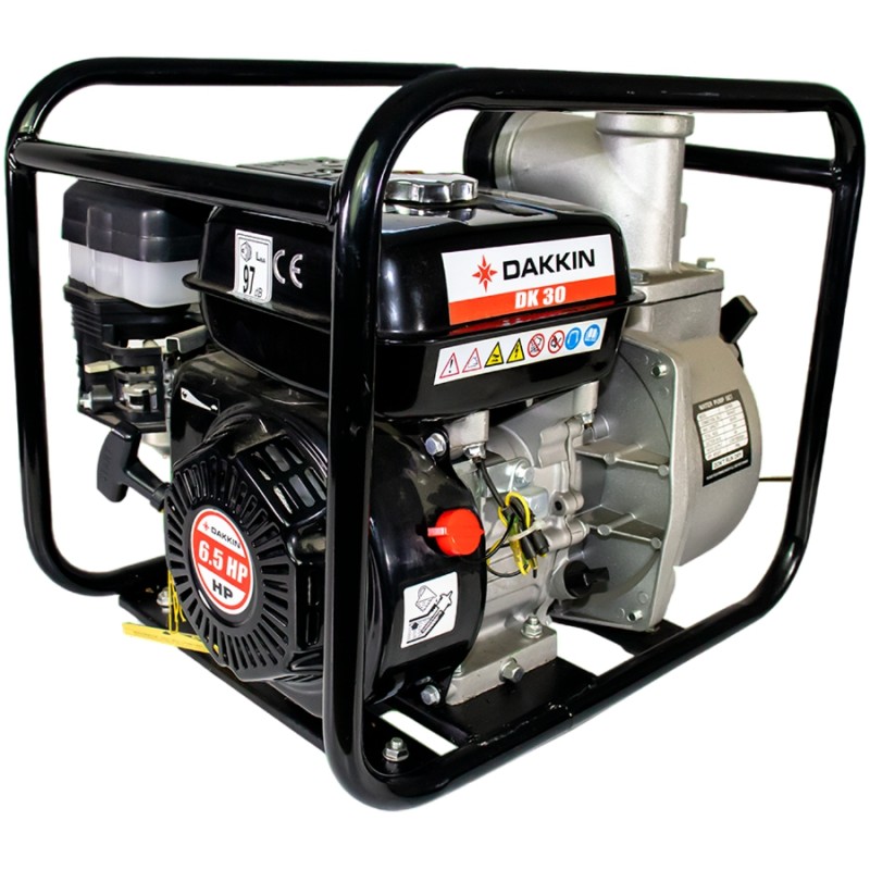 DAKKIN DK30 WP30 3 76.2cm 6.5bg 4.9kW 196cc 50m3/sa 25m Benzinli Su Motoru DAKKIN DK30 WP30 3 76.2cm 6.5bg 4.9kW 196cc 50m3/sa 25m Benzinli Su Motoru