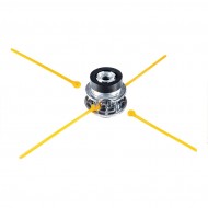 DAKKIN Flash Cutter Universal Motorlu Tırpan Misina Başlığı Misina Kafası