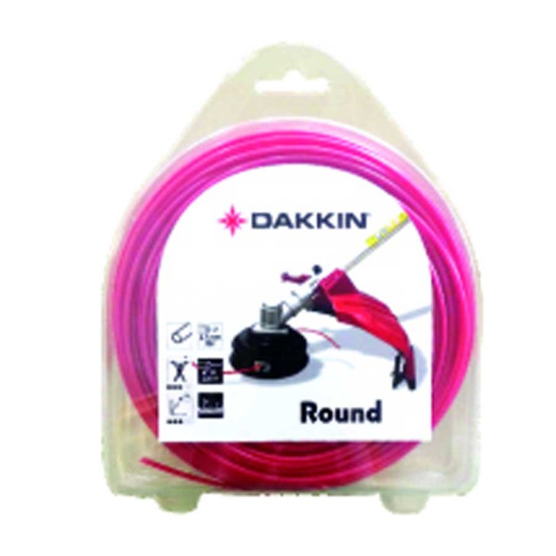 DAKKIN 3.0mm 63m 3 Köşe Üçgen Kırmızı Misina