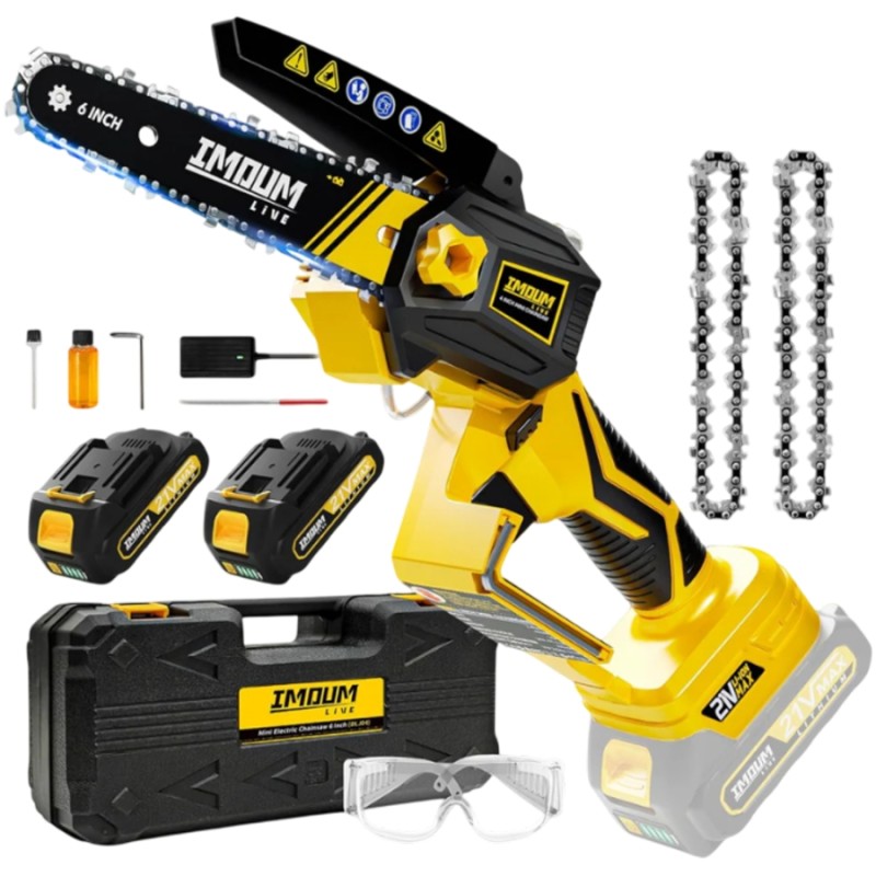 DAKKIN IMDUM 21V 2adx2.0Ah 150mm 3/8inc 18.5diş 15cm 1.40kg Akülü Mini Testere
