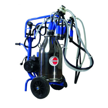 DAKKIN KM04078 Kuru Çiftli Dak Cyk Mavi Çelik Süt Sağım Makinesi