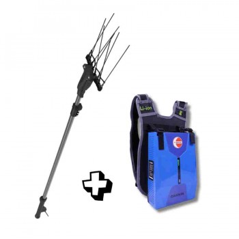 DAKKIN T2A AC 36V 1440W 18Ah 11sa 3.3m 2.8kg Taraklı Çırpıcı Sırt Akülü Zeytin Hasat Makinesi