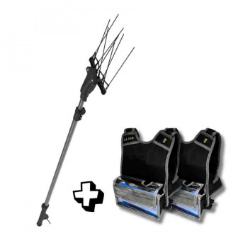 DAKKIN T2A AC 36V 1440W 9sa 7.8Ahx2ad 3.3m 2.8kg Taraklı Çırpıcı Sırt Akülü Zeytin Hasat Makinesi