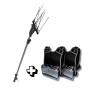DAKKIN T2A AC 36V 1440W 9sa 7.8Ahx2ad 3.3m 2.8kg Taraklı Çırpıcı Sırt Akülü Zeytin Hasat Makinesi