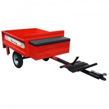 Demiray 95x115mm 4.00x8 Lastik Makassız Çapa Makinesi Römorku