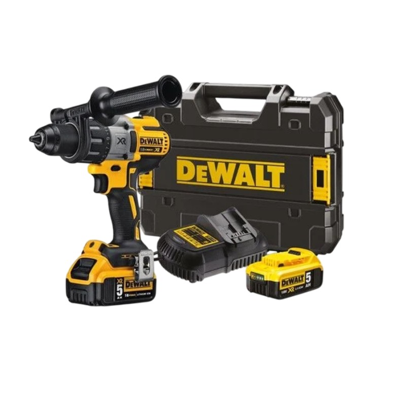 Dewalt DCD996P2 QW 18V 2x5.0Ah li ion BL Darbeli Akülü Matkap