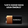 Duracell 9V Alkalin Pil