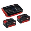 Einhell 4512083 18V 3Ah Starter Kit 2Adx3Ah Twincharger Kit