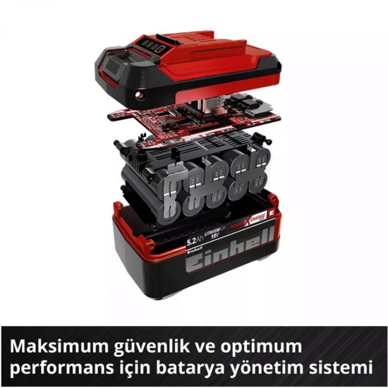 Einhell 4511526 18V 2adx5.2Ah Lityum PXC İkili Akü Seti