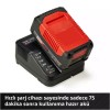 Einhell 4512042 18V 4.0Ah li ion PXC Tek Akü+Şarj Cihazı Seti