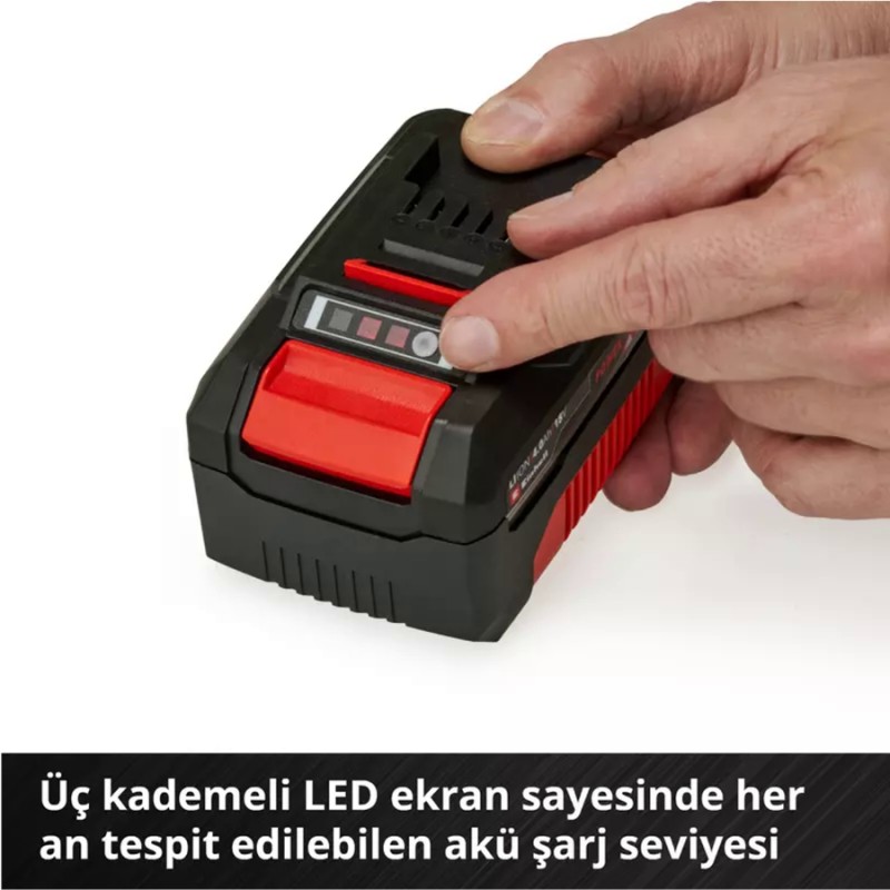 Einhell 4512042 18V 4.0Ah li ion PXC Tek Akü+Şarj Cihazı Seti
