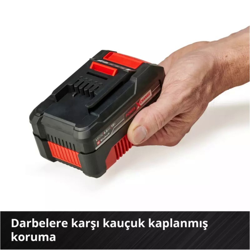 Einhell 4512042 18V 4.0Ah li ion PXC Tek Akü+Şarj Cihazı Seti