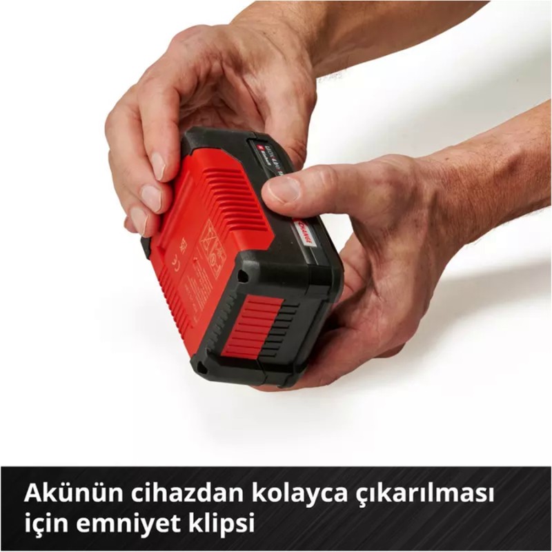 Einhell 4512042 18V 4.0Ah li ion PXC Tek Akü+Şarj Cihazı Seti