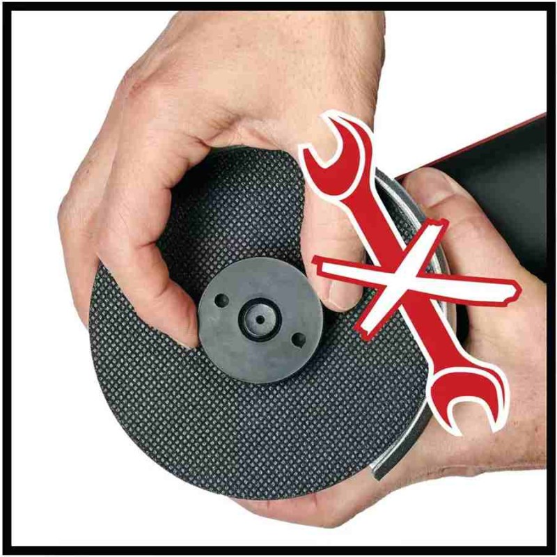 Einhell AXXIO 18/115 Q 18V 115mm 700W Solo Akü Hariç Akülü Avuç Taşlama