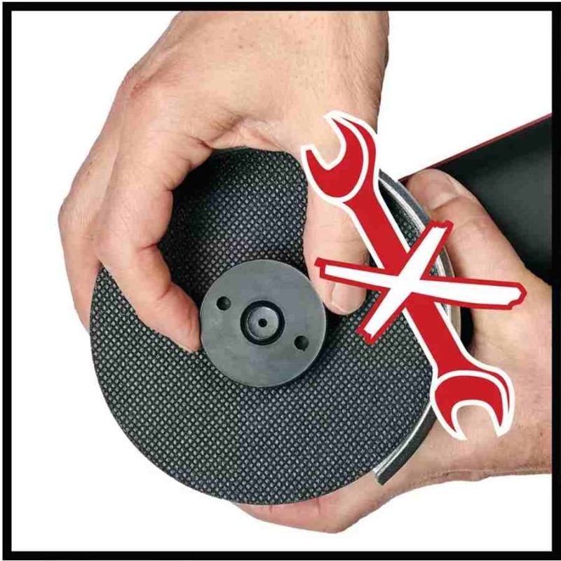 Einhell AXXIO 18/125 Q Solo Akü Hariç Akülü Avuç Taşlama