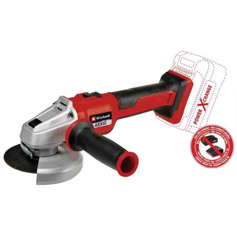 Einhell AXXIO 18/115 Q 18V 115mm 700W Solo Akü Hariç Akülü Avuç Taşlama