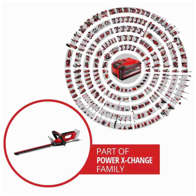 Einhell GC CH 18/40 li ion Solo Akü Hariç Akülü Çit Budama Makinesi