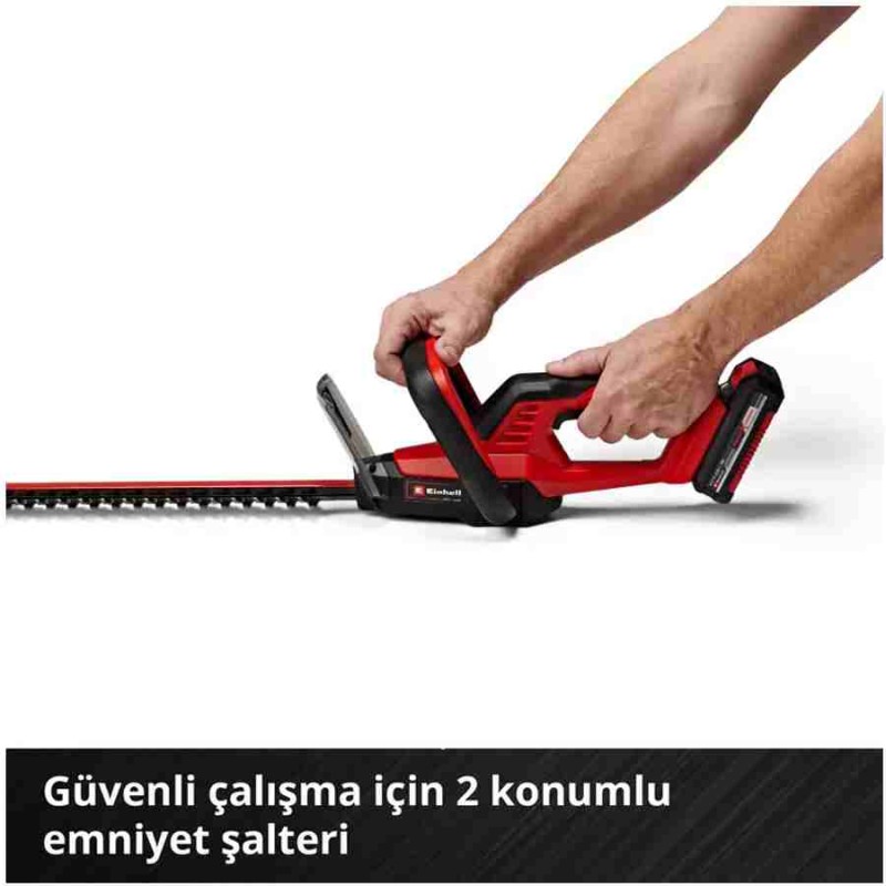 Einhell GC CH 18/40 li ion Solo Akü Hariç Akülü Çit Budama Makinesi