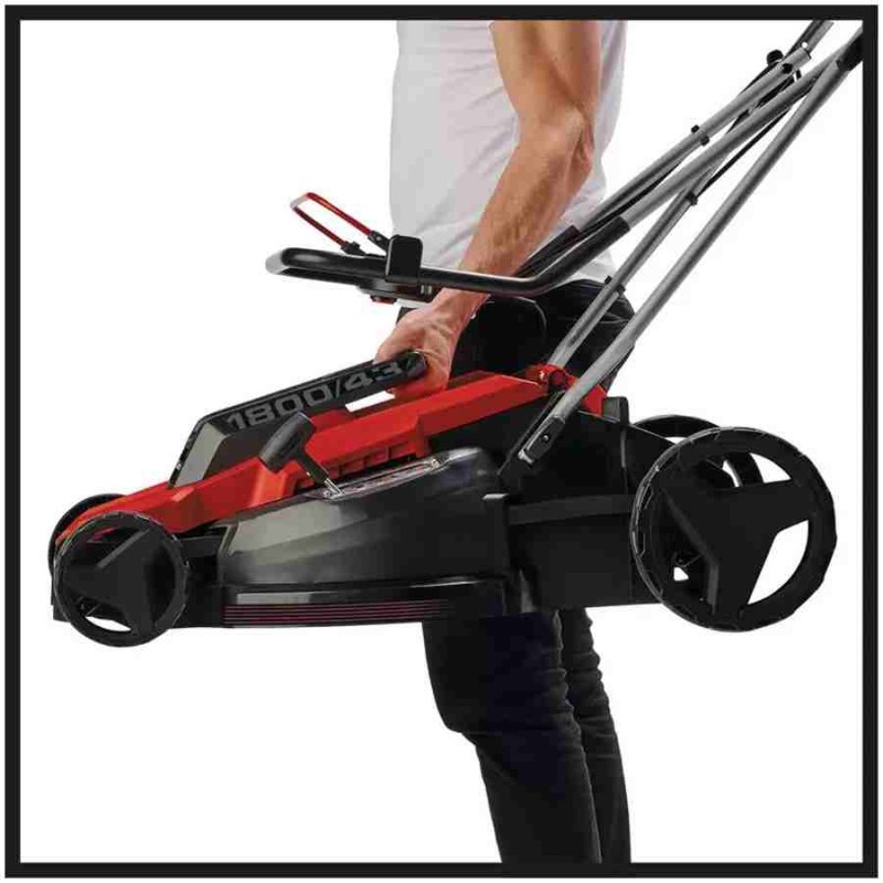 Einhell GC EM 1800/43 1800W 43cm 50lt 12.15kg Elektrikli Çim Biçme Makinesi