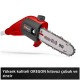 Einhell GC LC 18/20 Li T Akü Hariç Akülü Yüksek Dal Budama Testeresi