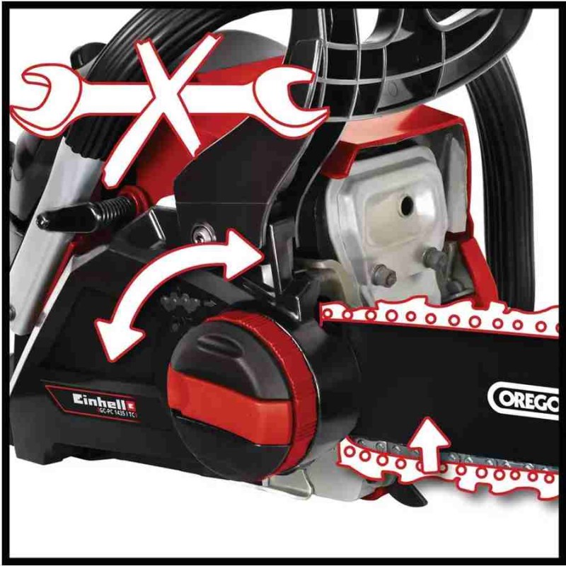 Einhell GC PC 1435 I TC Set Benzinli Testere
