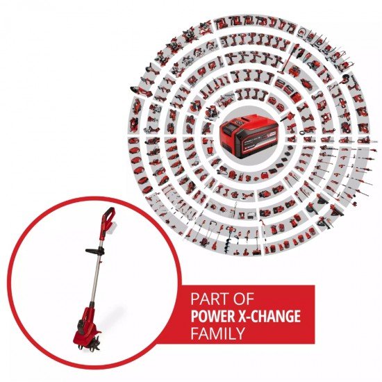 Einhell GE CR 18/20 Li E 18V 15.5x20cm 3.85kg Solo Akü Hariç Akülü Çapa Makinesi