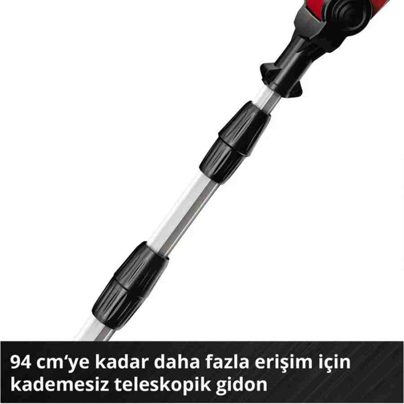 Einhell GE HH 18/45 Li T Solo Akü Hariç Teleskopik Akülü Çit Budama Makinesi
