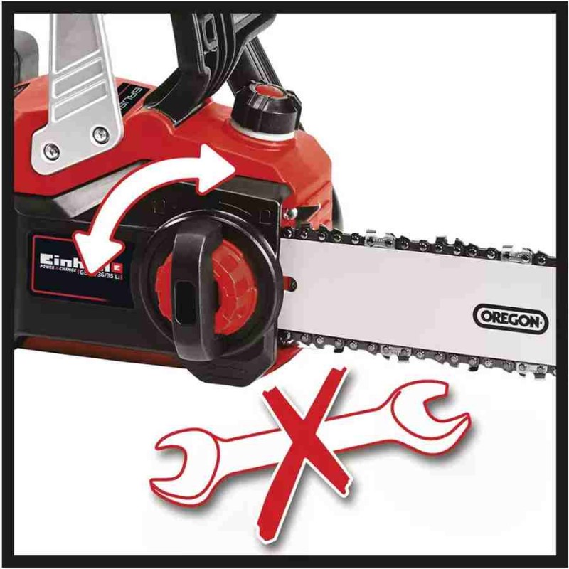Einhell GP LC 36/35 Li 36V 35cm 3/8P 91 26diş 4.4kg Solo Akü Hariç Akülü Motorlu Testere