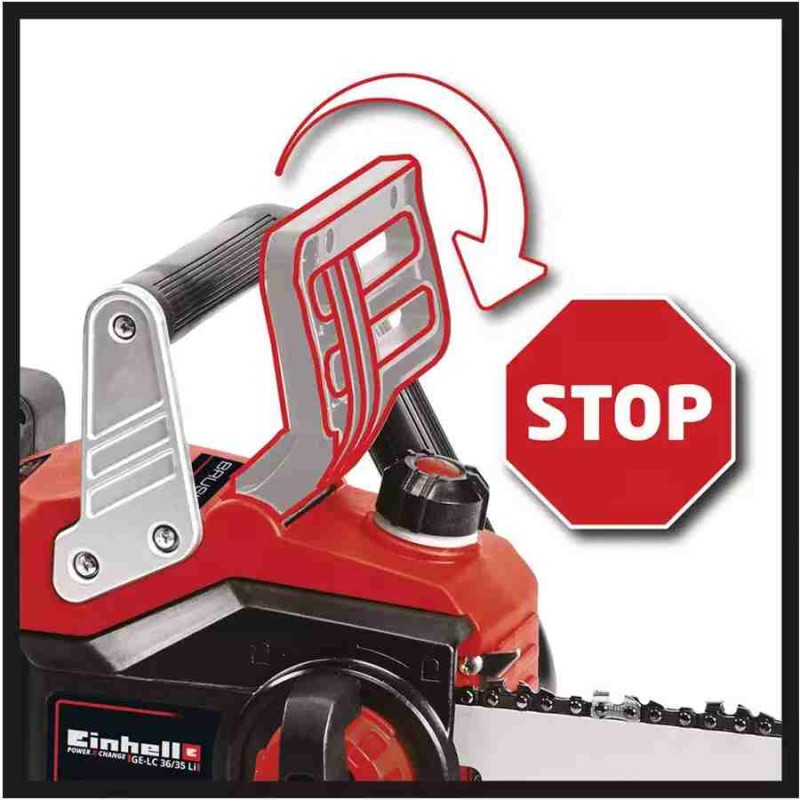 Einhell GP LC 36/35 Li 36V 35cm 3/8P 91 26diş 4.4kg Solo Akü Hariç Akülü Motorlu Testere