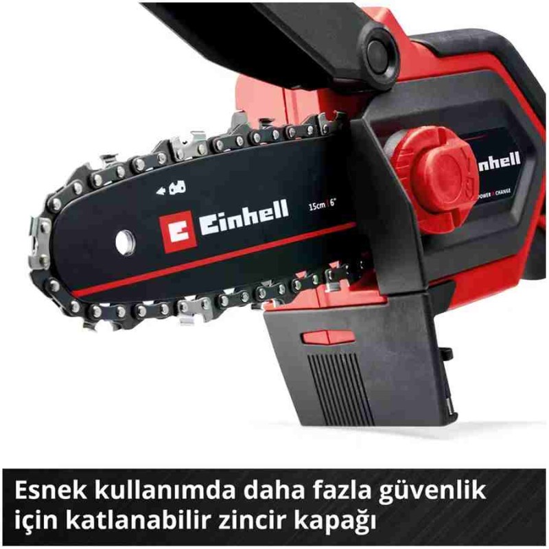 Einhell GE PS 18/15 Li BL Solo Akü Hariç 18V 150mm 1/4 28diş Akülü Mini Testere