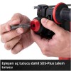 Einhell HEROCCO 1adx3.0Ah Akü 5Parça Uç Akülü Matkap ve Kırıcı Delici Seti